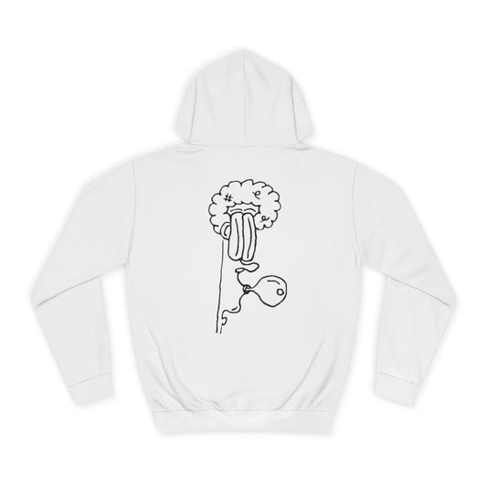 white Faith 24/7 Hoodie