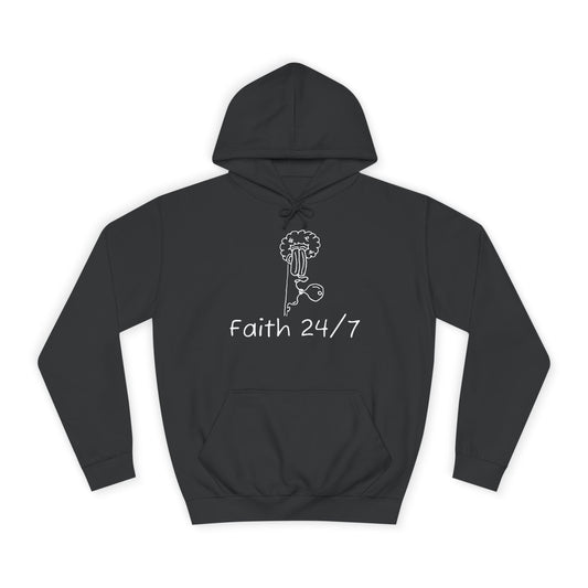 black Faith 24/7 Hoodie